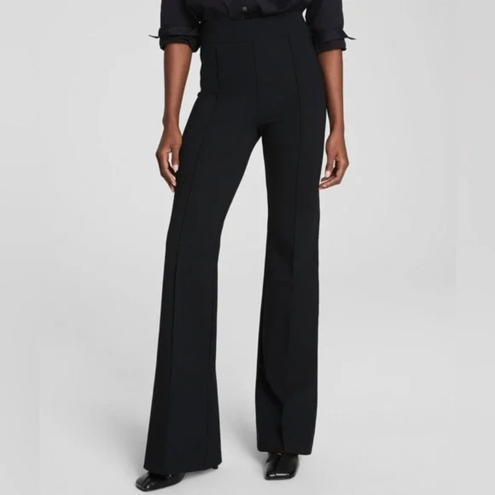 Spanx The Perfect Pant, Hi-Rise Flare - Black / Tall / S